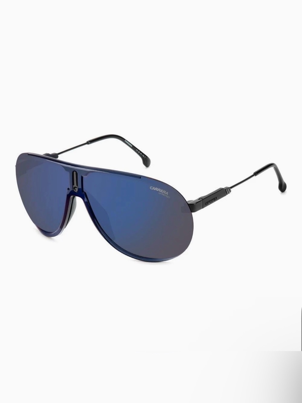 Carrera Shield Sunglasses in Blue and Black